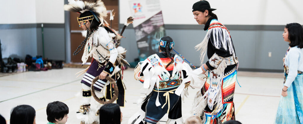 Winter Camp 2026 - Indigenous Youth Performing